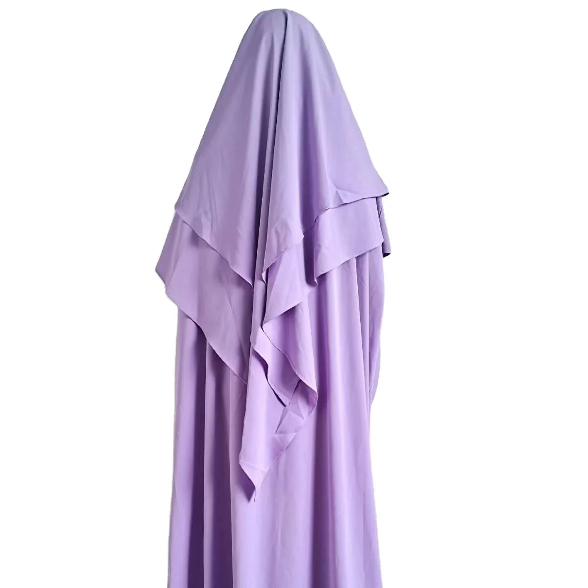 CCY Muslim Dubai Modest Abaya and Hijab Khimar 2 Piece Sets Ethnic Women 's Dresses Kaftan Islamic Dubai Prayer Clothing Robe