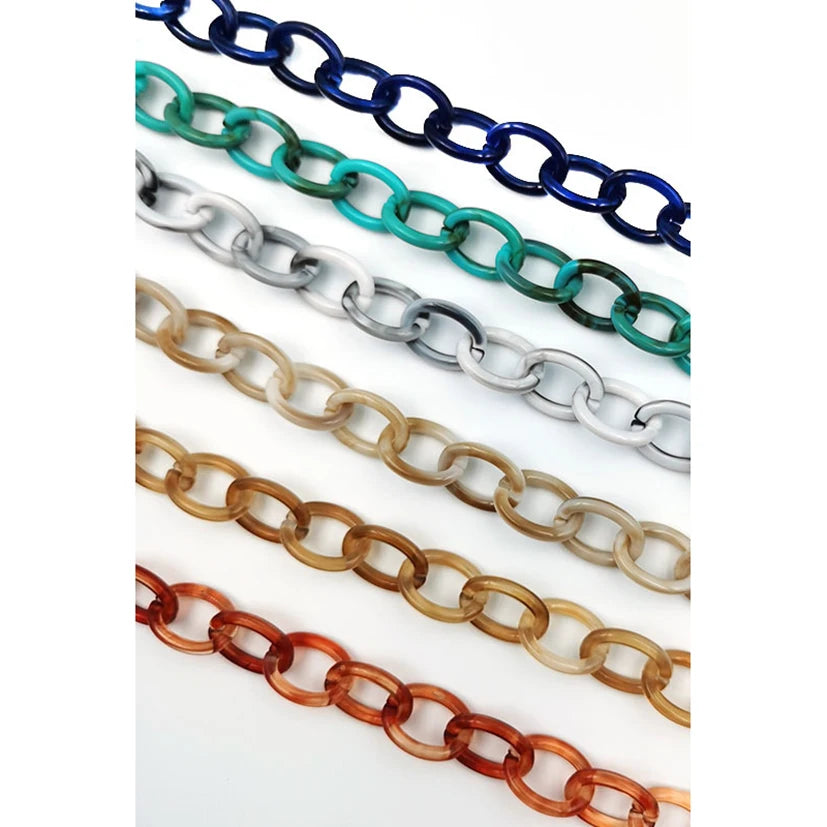 Deepeel AL506 50cm DIY Women Wallet Handbag Strap Accessories Purse Acrylic Chain Replaceable Plastic Shoulder Bag Chains
