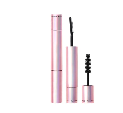 OEM Private Label Volume Express 2 in 1 False Eyelash Mascara 3D Fiber Makeup Eyslash Lengthening Mascara