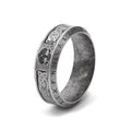 Viking Souvenir Stainless Steel Viking Ring Men Norse Myth Yggdrasil Tree of Life Viking Jewelry