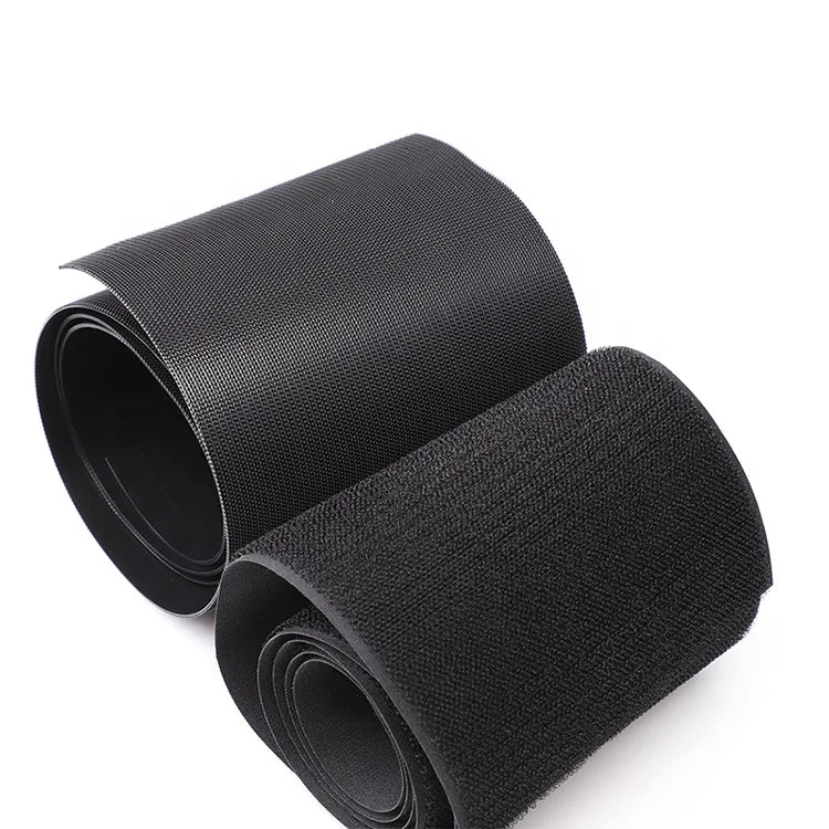 Hot Sell Velcroes 100% Nylon Self-adhesive No-Scratch Hook Loop Low Elasticity Eco-friendly Soft Injection Hook Customizable