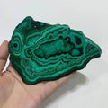 Wholesale Natural Malachite Slice  Malachite Stone Healing Crystal Slice for Decoration