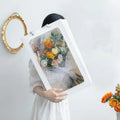 Hot Sale Flower Bouquet Bag Clear PVC Cardboard Transparent Flower Bag for Gift Flower Packaging