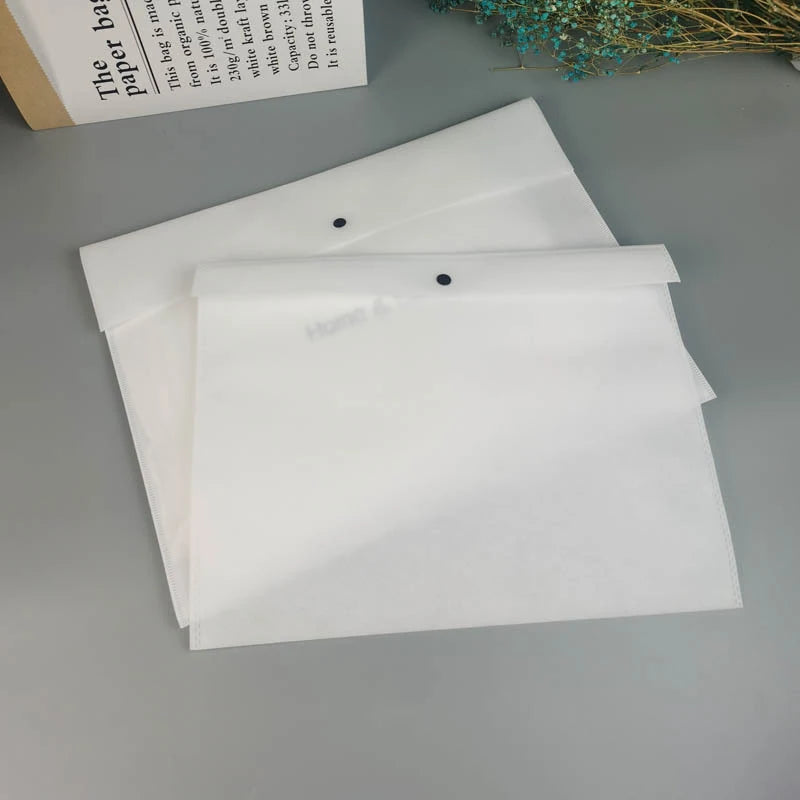 Non-woven Fabric with Hidden Buckle Packaging Bags Pull-out Bags and Eco-friendly Clothing Bags