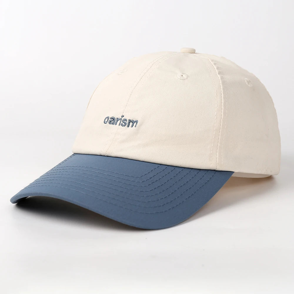 OEM Custom Design Polyester 6 Panel Unstructured Embroidery Logo Baseball Cap Dad Hat for Men Women