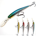 Aurora Blue OEM Long Cast Hard Lure Minow 100mm 15g Freshwater Saltwater Bait Hard Fishing Minow Lure 101DD