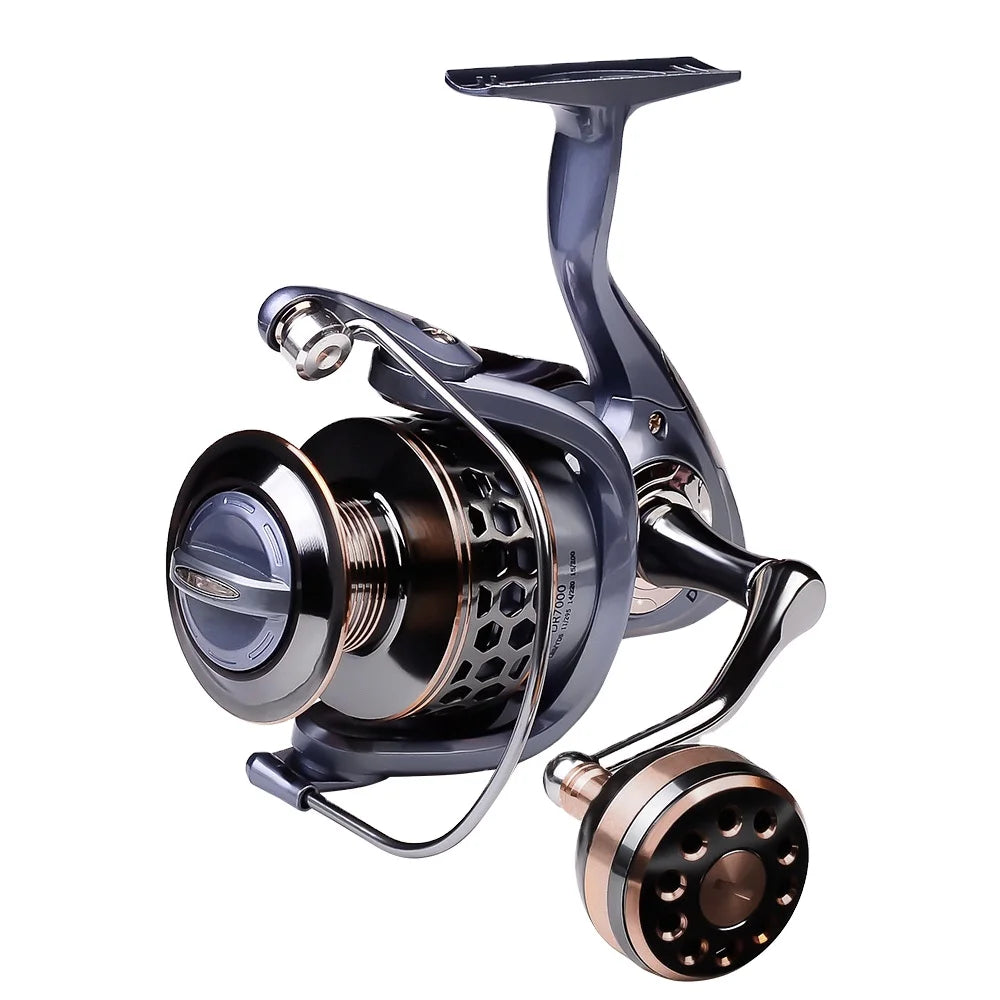 New Arrival Full Aluminum Fishing Wheel Right Hand Spinning Reel for Sea Fly Fishing in River Lake Stream