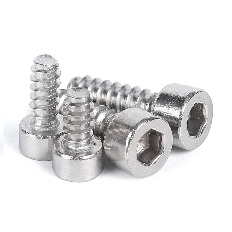 Stainless Steel Nickle Plated Hex Socket K30 Thread Forming Pt Ejot Self Tapping Screw for Plastic