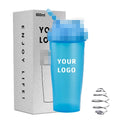 400Ml 600Ml Leakproof Gym Protein Shaker Bottle Plastic Workout Shake Protien Sports Fitness Water Bottle With Ball