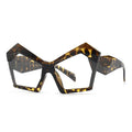 LH001 Anti-Blue Light Cat Eye Polygonal Cross-Border INS Eyeglasses Modern Charming Plastic Glasses for Women