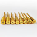 High Quality Smooth Flat Gold Coated Tungsten Rotary Big Barrel Bit Carbide Nail Drill Bit