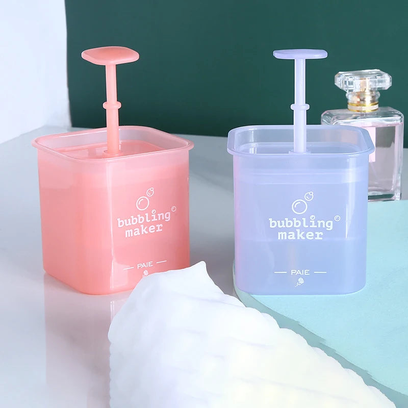 Portable Foam Maker Cup Bubble Foamer Maker Facial Cleanser Foam Cup Body Wash Bubble Maker Bubbler for Face Clean Tools