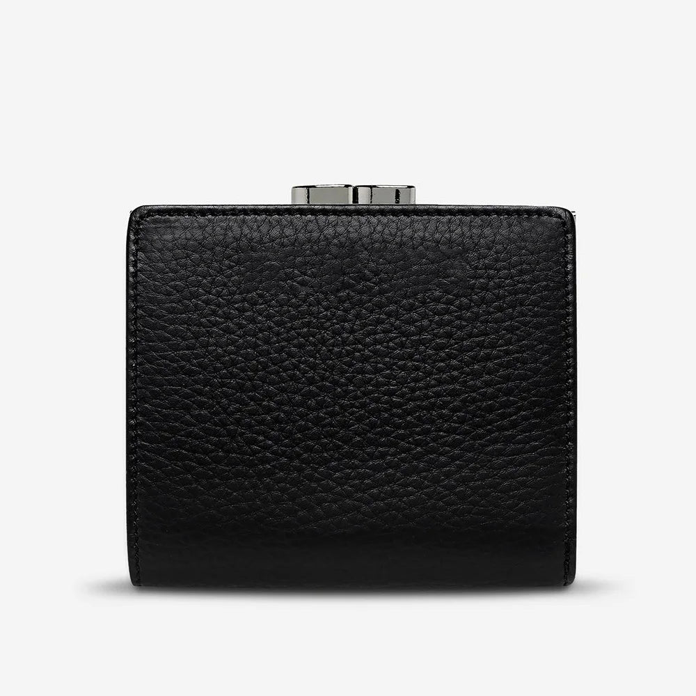 Wholesale Custom Logo RFID Blocking Genuine Pebble Leather Credit Card Holder Wallet Women Short Clutch Purse