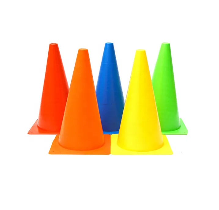 LXY-049 Plastic Training Traffic Cones 9 Inches Sport Agility Field Marker Cones for Soccer Drills Training
