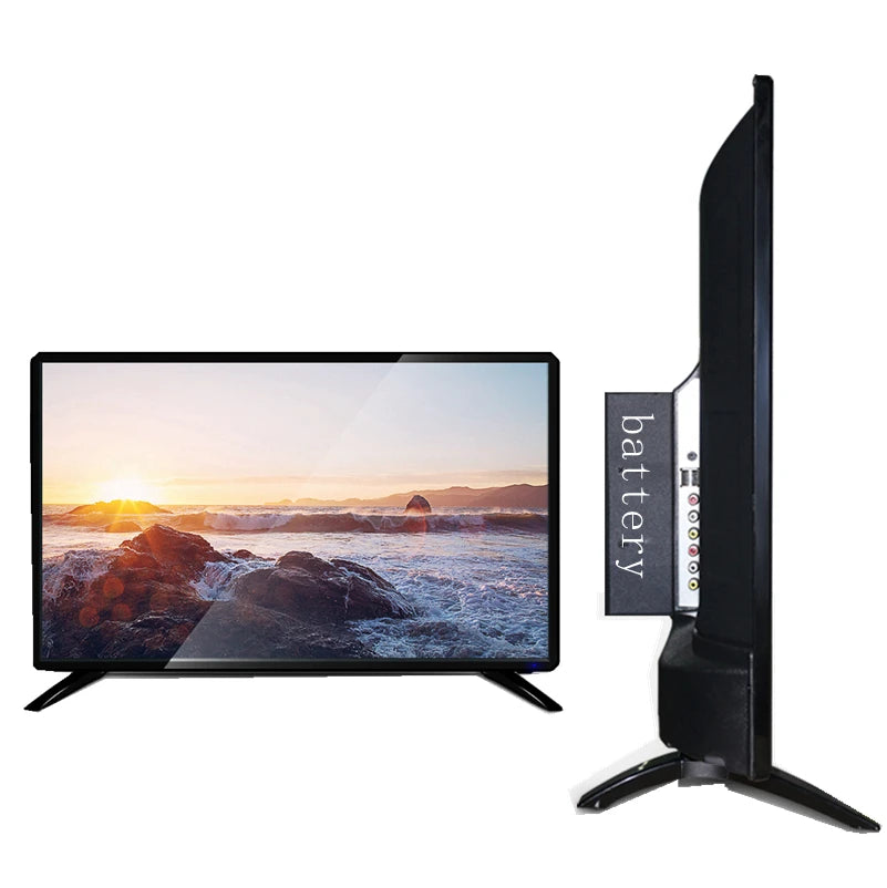 26\" Rechargeable Solar TV for Africa DSTV Decoder with Lithium Battery Solar Power Televisions