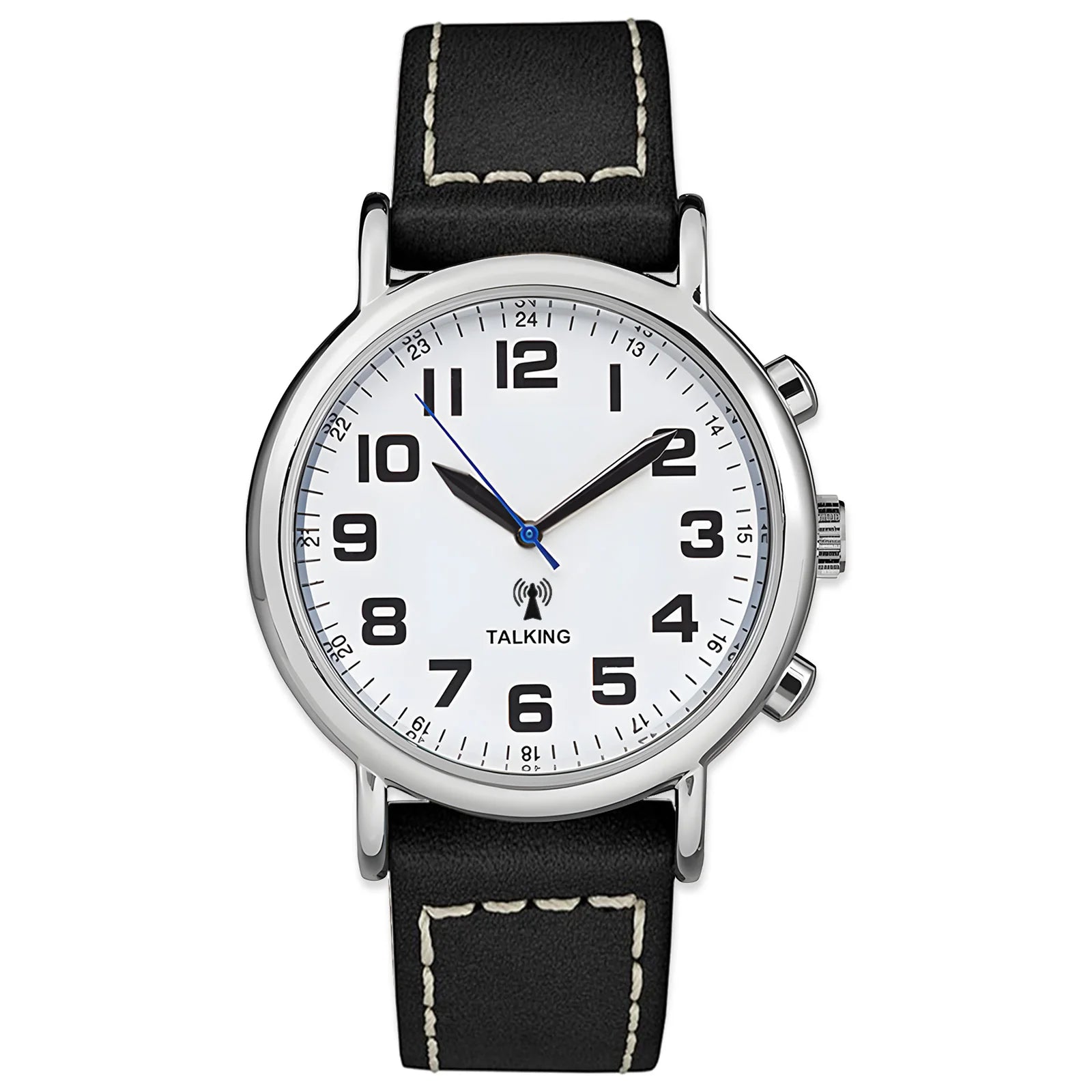 Hot Selling Radio Controlled Talking Watch With 3 Button for Visually Impaired Elderly or Blind