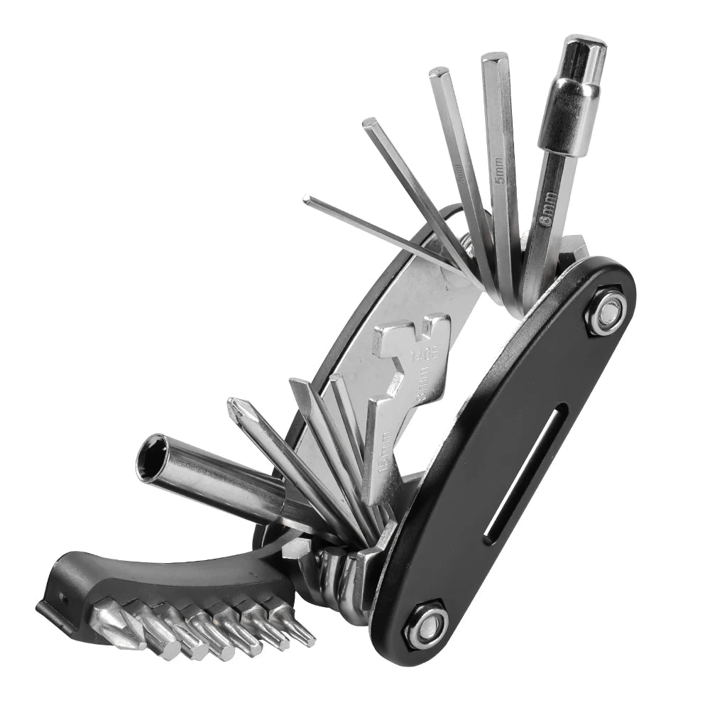 New OEM/ODM 21 in 1 Mountain Bike Multi Wrench Tool Steel Bicycle Repair Tools