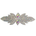 Gold Crystal Glass Diamond High-end Handmade Rhinestone Applique Bridal Girdle Back Glue Rhinestone Applique