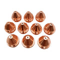 JINSLU 10pcs Water Cooled YGX-100 1.2mm 1.6mm 1.8mm Plasma Cutting Torch Nozzle Tip YGX100103
