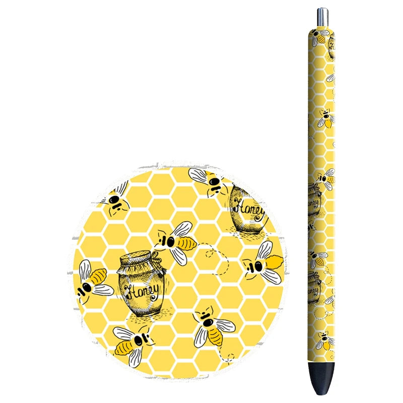 Uv Dtf Pen Wraps Transfers Customized Printing Images Label Stickers Pen Wraps Uv Dtf Waterproof and Permanent Transfer Stickers