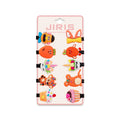 JIRIS 10pcs/Set Fashion Cute Lovely Cartoon Animals Flower Kids Girls Hair Clips Hairpins Barrettes Hair Accessories for Girls