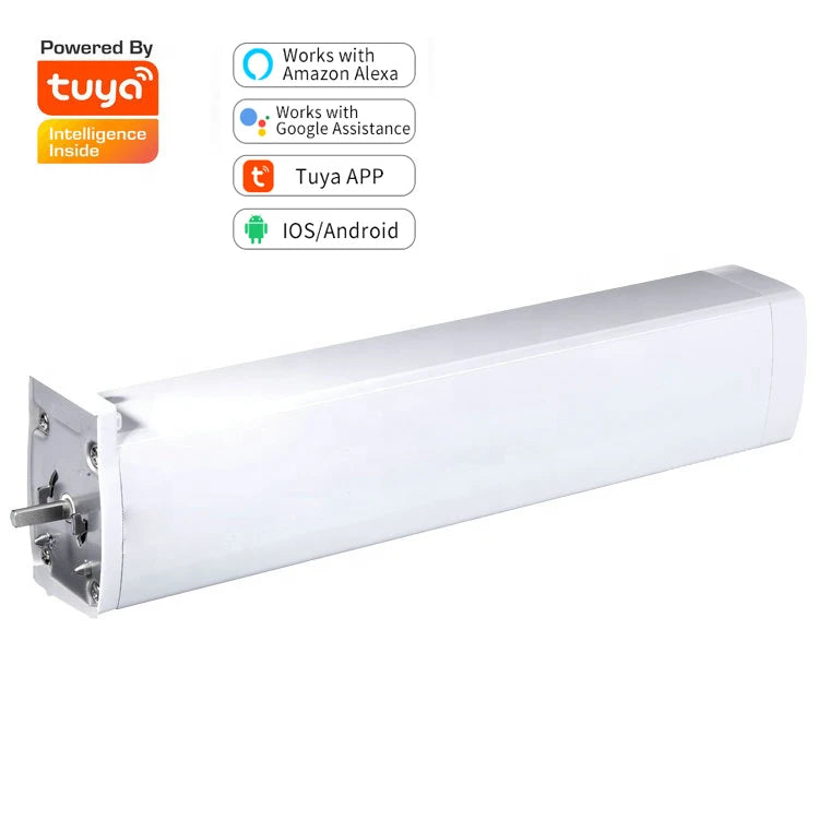 Tuya Intelligent Zigbee Electric Curtain Motor Timing APP Remote Control Smart Curtain Made of Durable Metal