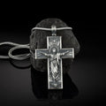 Christian Religion Jesus Crucifix Pendant Vintage  Catholic Necklace