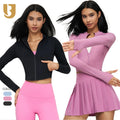 Hot Selling Running Activewear Non Slip Zipper Yoga Fitness Comfortable Training Jacket for Women