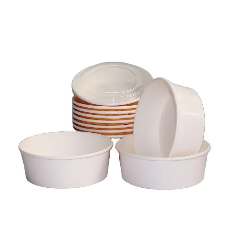 Biodegradable Disposable Sugar Cane Soup Salad Bowl of 8oz 12oz 16oz 26oz 36oz