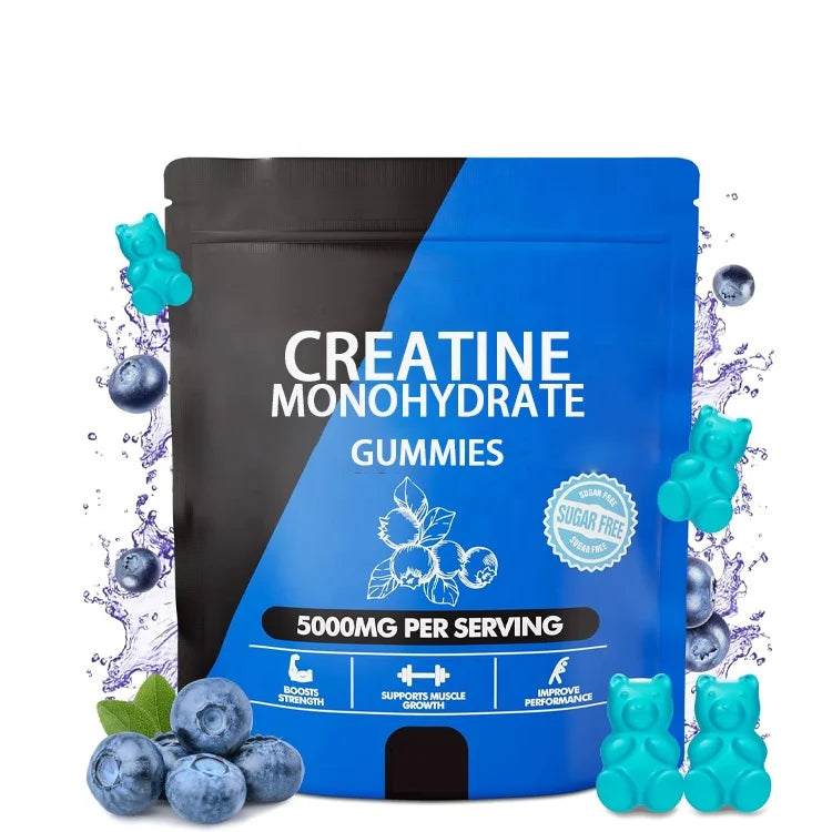Private Label Sugar Free 5g Creatine Monohydrate Gummy Creatine Monohydrate Gummies Creatine Gummies