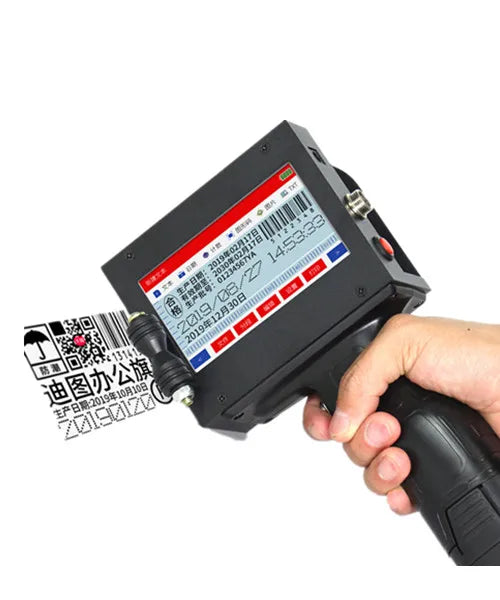 25.4mm Handheld Inkjet Printer Portable Inkjet Printing Machine Expiry Date Printer Batch Coding Machine