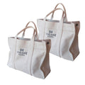 Hot Sale Custom Cotton Canvas Tote Bag 16oz Thick Fabric Zipper Closure Big Capacity Custom Logo Customizable Color