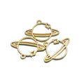 Saturn Planet Beads Antique Silver Color Star Earth Pendants Charms DIY Crafts Making Findings