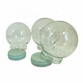 Clear DIY Crafts Empty Glass Sphere Dome Christmas Home Wall Decoration Box Packed Snow Globe & Water Globe