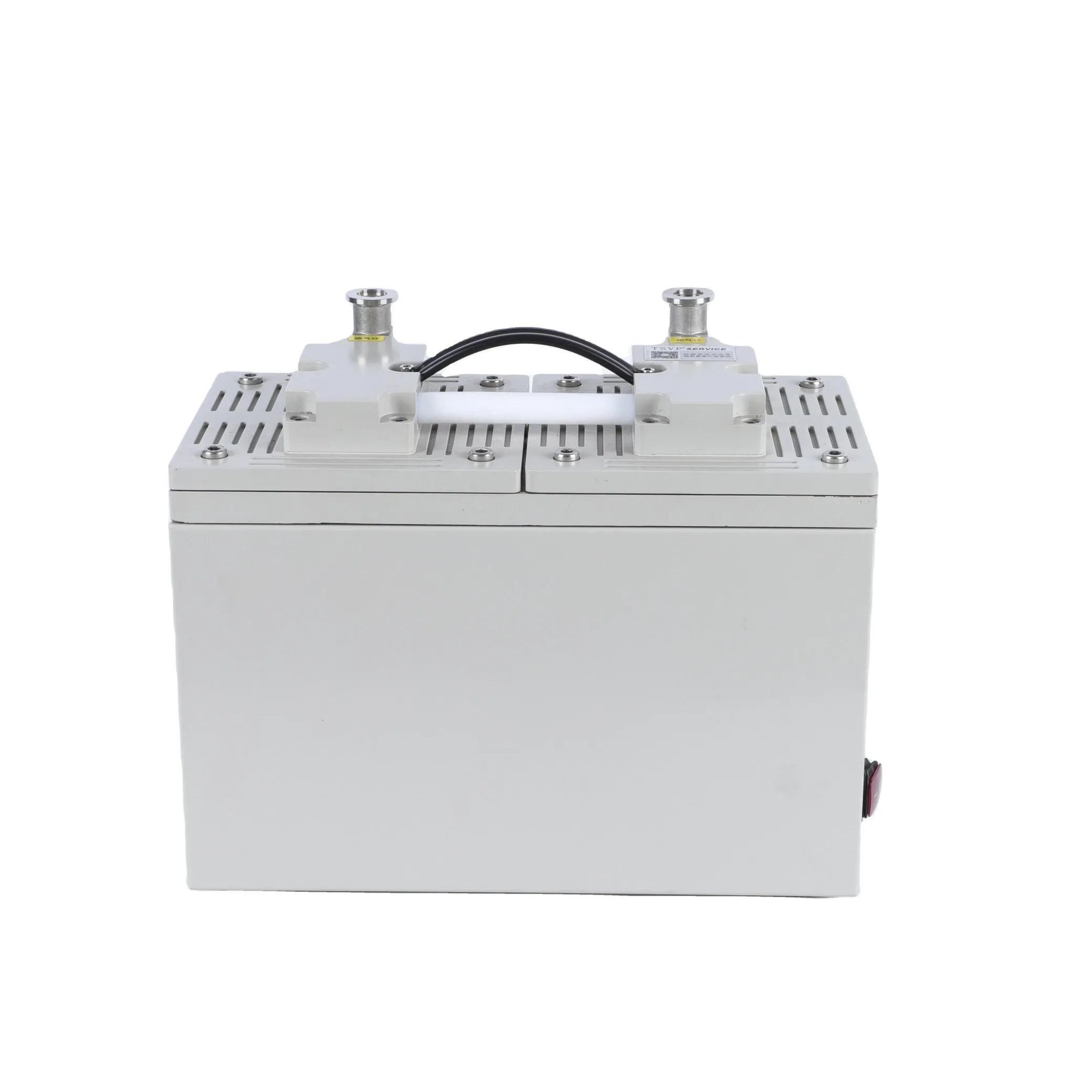 Dvp 8 Chemical Industrial Low Noise Frequency Conversion Diaphragm Dry Vacuum Pump PTFE Chamber with Pump