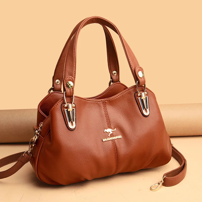 Wholesale Simple Shopping Bag Texture Handbag Women's Large Capacity Single Shoulder Diagonal Tote Bag New Women Bags
