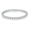 4mm Tennis Bracelet TK Hot Sale Women's Fashion Jewelry 14K Gold Rhodium Plated DEF VVS 4mm Moissanite Tennis Bracelet