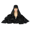 Wanyi Hijab Factory Supply High Quality Sports Hijab Baseball Cap With Crinkle Satin Hijab