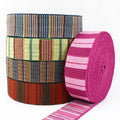 Deepeel RD824 38mm Bag Strap Luggage Pet Leash Sewing Webbing Accessories Wide and Thick Ethnic Style Jacquard Cotton Ribbon