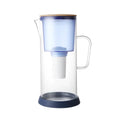 Drinking Water Pitcher Jug Portable  Glass Remove Chlorine Heavy Metal Bacteria OEM 3.5L Plastic English Manual