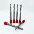 CHENGZHEN HRC55 3-Flute Carbide End Mill Tin-Coated - High Precision â‰¤0.005mm 45-Degree Helix CNC Router Bits RoHS Certified