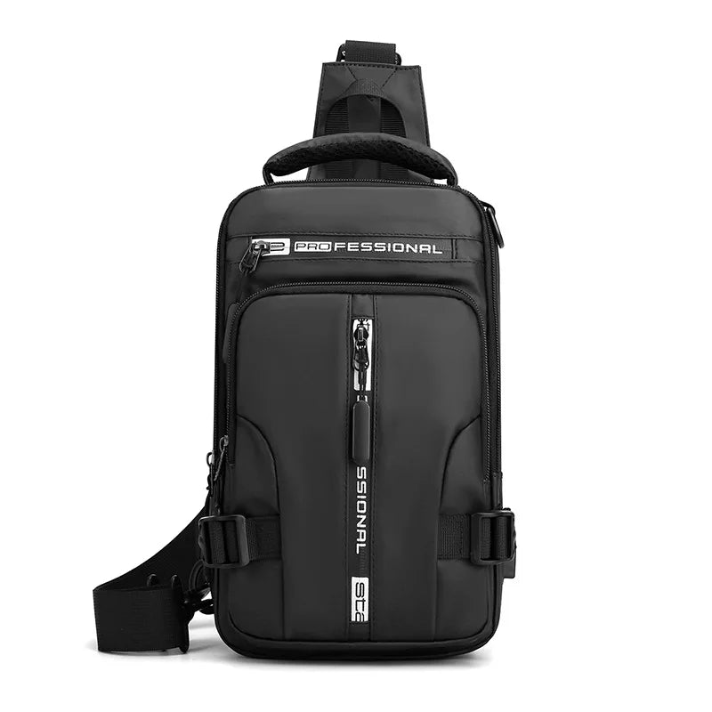 2026 New Fashion Comfortable Custom Unisex Waterproof Sport Waist Bag Multi-function Travel Chest Bag