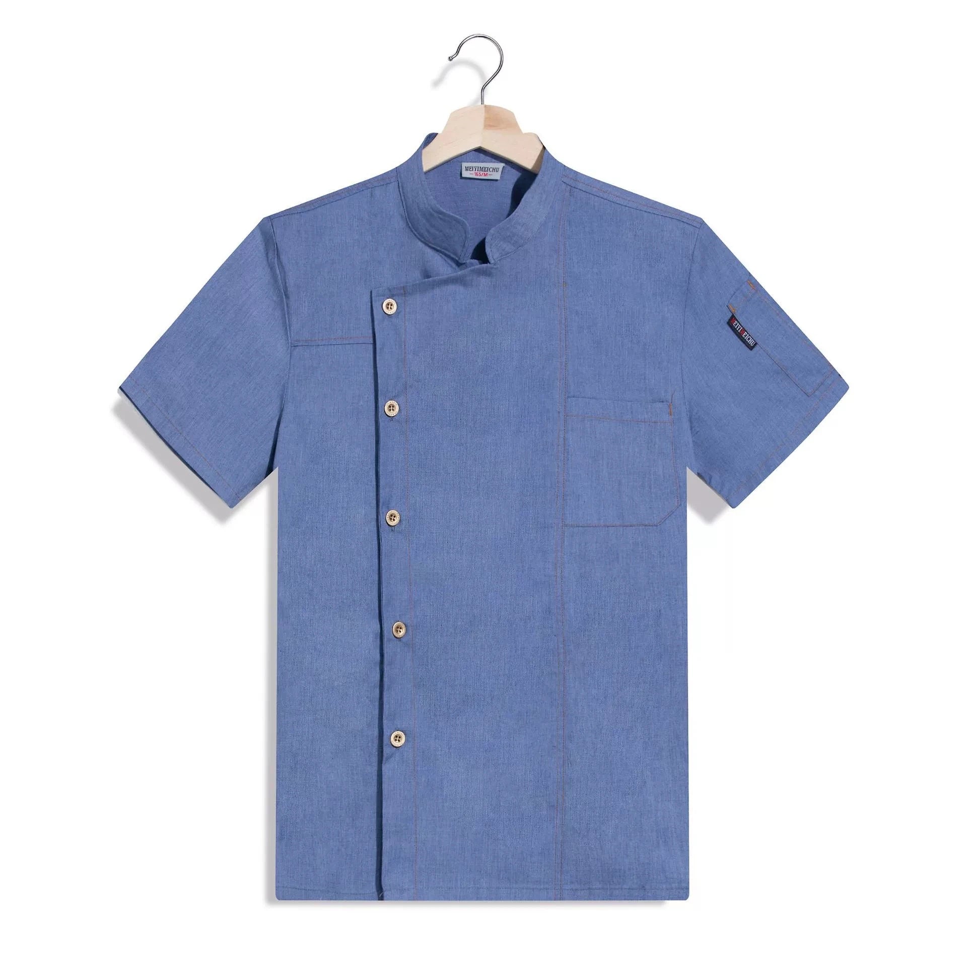 Professional Custom Cotton Men Waiter Attire Hotel Factory Office Cafe Shop Work Uniforms