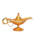 Antique Bronze Aladdin Lamp Souvenir Traditional Home Decoration Metal Crafts Gift Promotional
