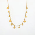 Joolim Jewelry 18K Gold Plated Dainty Sparkle Dot Pendant Necklace Stainless Steel Jewelry  Tarnish Free Jewelry Wholesale
