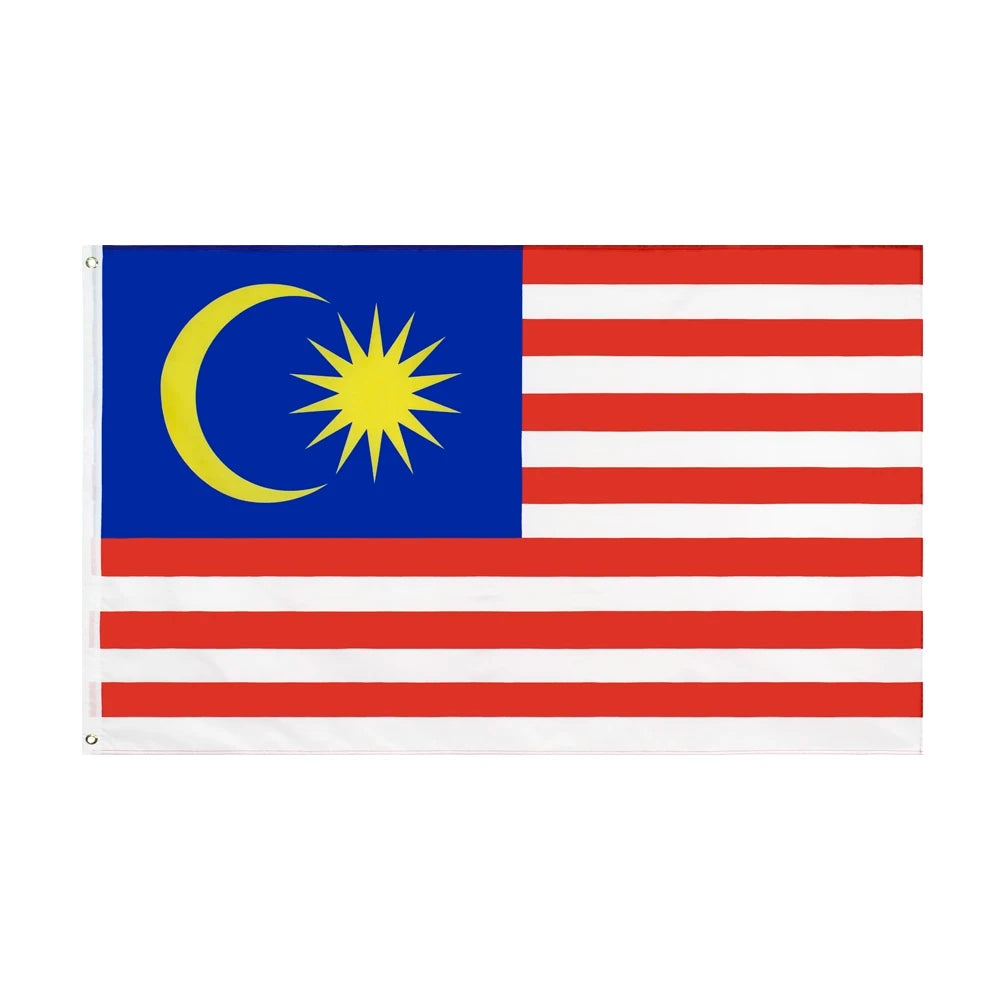 Wholesale 3*5fts Malaysia Flag Read to Ship