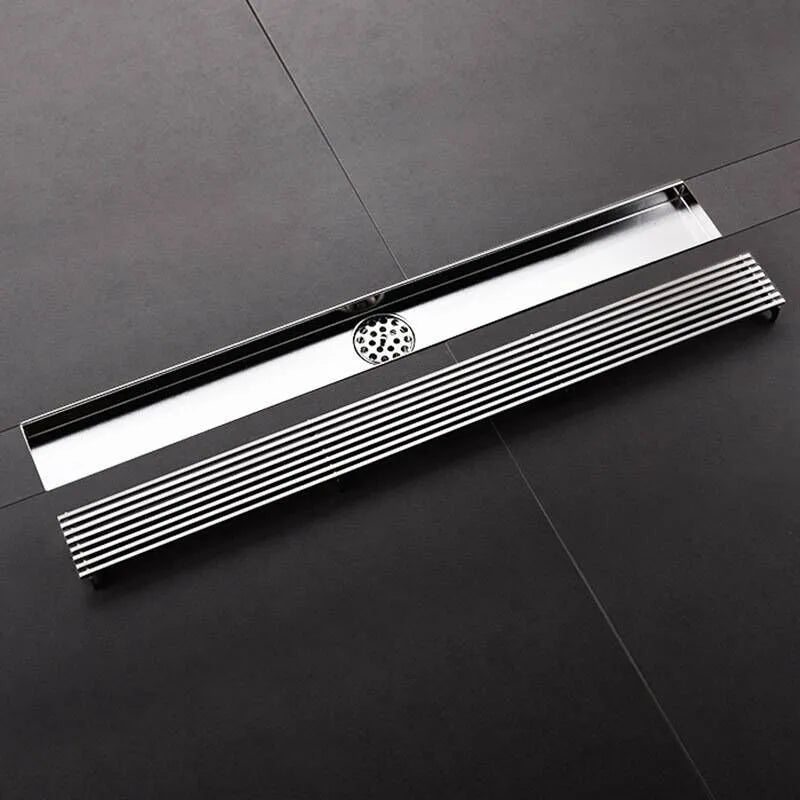 18" to 48" Modern Stainless Steel 304 Long Linear Shower Floor Drain for Hotel Bathrooms