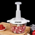 In Stock New Arrival Veggie Vegetable Slicer Cutter and Push Hand Onion Chopper MegaBDM