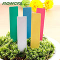 10x2cm Plastic for Plant Garden Stake Tag Label Seed Plant Marker for Flower Brand Gardening Label