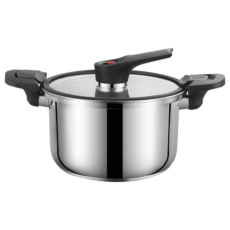 Dual Handle Stainless Steel Multi-Function Pressure Cooker Non-Stick Micro Cooking Pot with Double Thick Design